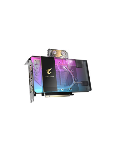 GIGABYTE AORUS GeForce RTX 5080 XTREME WATERFORCE WB 16G Tarjeta Gráfica - 16GB GDDR7, 256 bits, PCI-E 5.0, 2805MHz Core Clock, 