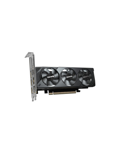 GIGABYTE GeForce RTX 5050 OC Low Profile 8G Tarjeta Gráfica - 8GB GDDR6, 128bit, PCI-E 5.0, 2587MHz Frecuencia del núcleo, 2 x D