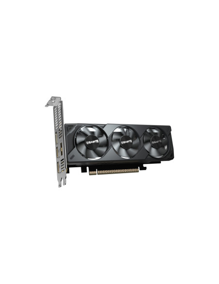 GIGABYTE GeForce RTX 5050 OC Low Profile 8G Tarjeta Gráfica - 8GB GDDR6, 128bit, PCI-E 5.0, 2587MHz Frecuencia del núcleo, 2 x D