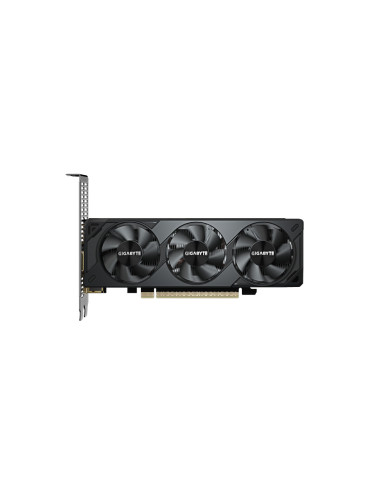 GIGABYTE GeForce RTX 5050 OC Low Profile 8G Tarjeta Gráfica - 8GB GDDR6, 128bit, PCI-E 5.0, 2587MHz Frecuencia del núcleo, 2 x D