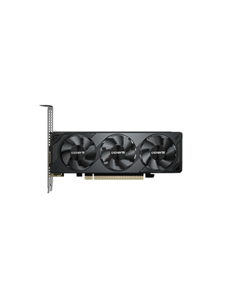 GIGABYTE GeForce RTX 5050 OC Low Profile 8G Tarjeta Gráfica - 8GB GDDR6, 128bit, PCI-E 5.0, 2587MHz Frecuencia del núcleo, 2 x D