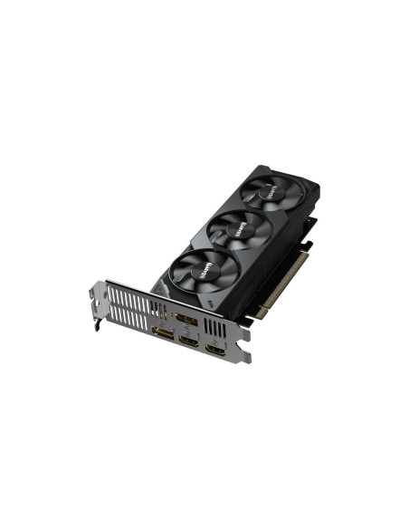 GIGABYTE GeForce RTX 5050 OC Low Profile 8G Tarjeta Gráfica - 8GB GDDR6, 128bit, PCI-E 5.0, 2587MHz Frecuencia del núcleo, 2 x D