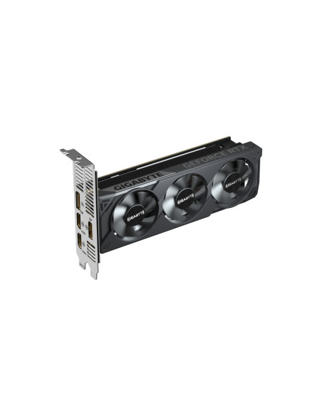 GIGABYTE GeForce RTX 5050 OC Low Profile 8G Tarjeta Gráfica - 8GB GDDR6, 128bit, PCI-E 5.0, 2587MHz Frecuencia del núcleo, 2 x D