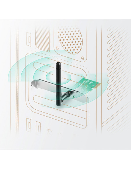 TP-Link TL-WN781ND adaptador y tarjeta de red Interno WLAN 150 Mbit/s