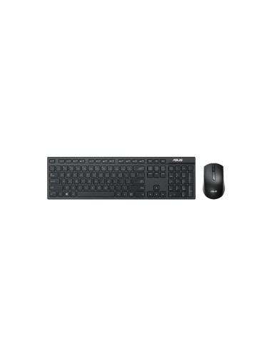 ASUS W2500 teclado Ratón incluido Juego RF inalámbrico QWERTY Negro