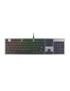 GENESIS Thor 420 RGB teclado Juego USB QWERTY Internacional de EE.UU. Plata 2