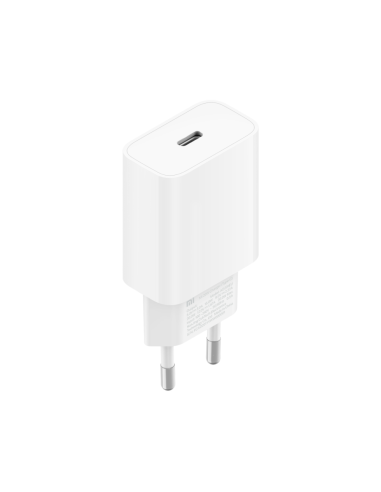 Xiaomi Mi 20W Consola de juegos portátil, Smartphone, Tableta Blanco Corriente alterna Carga rápida Interior