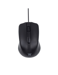 Ewent EW3300 ratón Oficina Ambidextro USB tipo A Óptico 1000 DPI