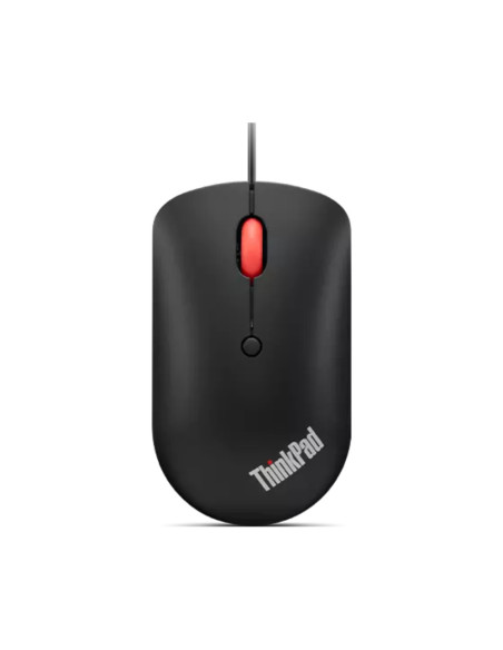 Lenovo 4Y51D20850 ratón Oficina Ambidextro USB Tipo C Óptico 2400 DPI
