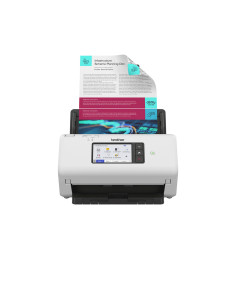 Brother ADS-4700W escaner ADF + escáner alimentado por hojas 600 x 600 DPI A4 Negro, Blanco