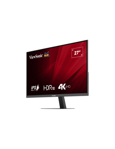 Viewsonic VA VA2708-4K-HD pantalla para PC 68,6 cm (27") 3840 x 2160 Pixeles 4K Ultra HD LED Negro