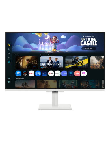 Samsung M5 M50F pantalla para PC 68,6 cm (27") 1920 x 1080 Pixeles Full HD LCD Blanco