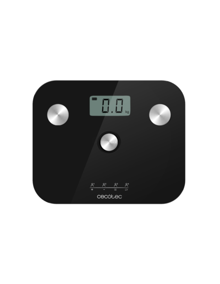Cecotec Surface Precision EcoPower 10100 Full Healthy Plaza Negro Báscula personal electrónica