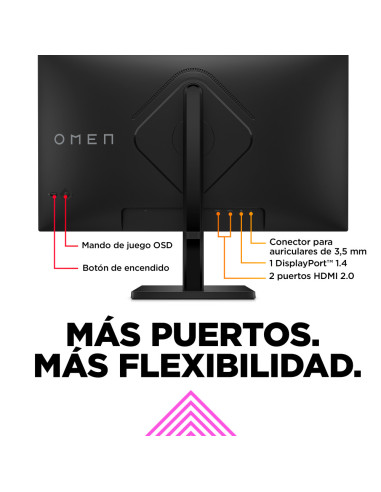 OMEN by HP Monitor gaming de 27 pulgadas, QHD y 165 Hz - OMEN 27q