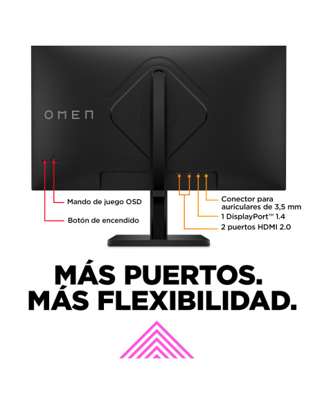 OMEN by HP Monitor gaming de 27 pulgadas, QHD y 165 Hz - OMEN 27q
