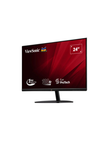 Viewsonic Value Series VA2432-MHD-3 pantalla para PC 61 cm (24") 1920 x 1080 Pixeles Full HD LED Negro