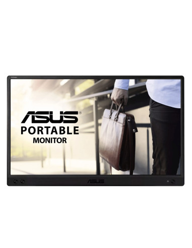 ASUS ZenScreen MB166C pantalla para PC 39,6 cm (15.6") 1920 x 1080 Pixeles Full HD LED Negro