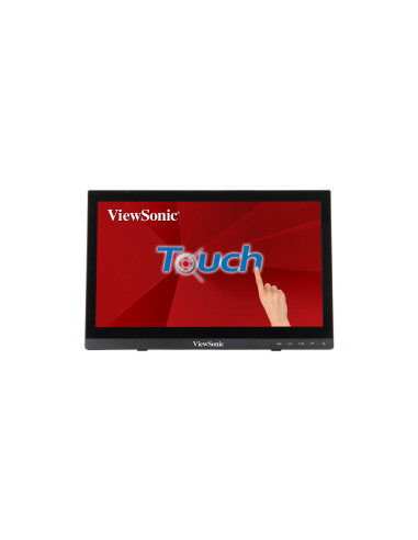 Viewsonic TD1630-3 pantalla para PC 39,6 cm (15.6") 1366 x 768 Pixeles HD LCD Pantalla táctil Multi-usuario Negro