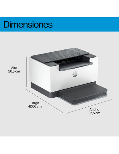 HP LaserJet M209d Blanco y negro Impresora, A doble cara
