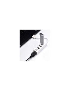 Ewent EW1122 hub de interfaz USB 2.0 Blanco 2