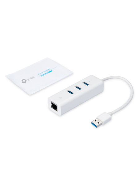 TP-Link UE330 USB 3.2 Gen 1 (3.1 Gen 1) Type-A 1000 Mbit/s Blanco