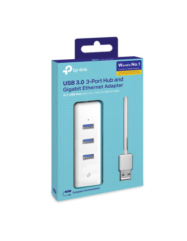 TP-Link UE330 USB 3.2 Gen 1 (3.1 Gen 1) Type-A 1000 Mbit/s Blanco