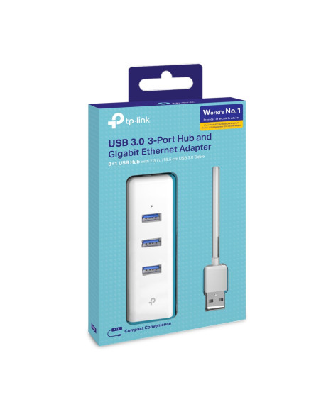 TP-Link UE330 USB 3.2 Gen 1 (3.1 Gen 1) Type-A 1000 Mbit/s Blanco