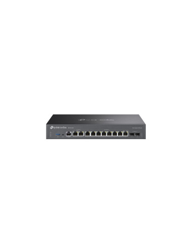 TP-Link Omada ER7412-M2 router 2.5 Gigabit Ethernet, Gigabit Ethernet Negro