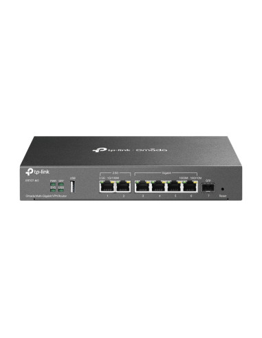 TP-Link Omada ER707-M2 router 2.5 Gigabit Ethernet, Ethernet rápido, Gigabit Ethernet Negro