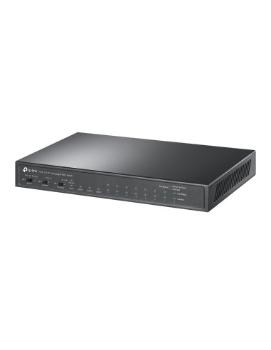 TP-Link TL-SL1311P switch Fast Ethernet (10/100) Energía sobre Ethernet (PoE) Negro
