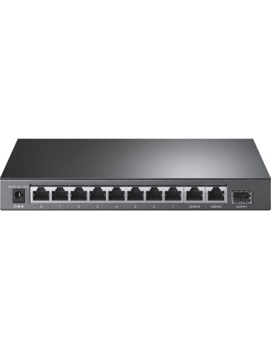 TP-Link TL-SL1311P switch Fast Ethernet (10/100) Energía sobre Ethernet (PoE) Negro