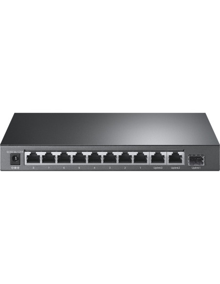TP-Link TL-SL1311P switch Fast Ethernet (10/100) Energía sobre Ethernet (PoE) Negro