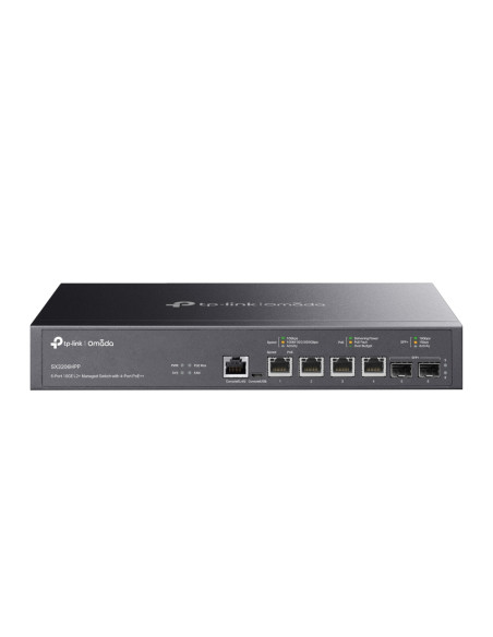 TP-Link Omada SX3206HPP switch Gestionado L2+ 10G Ethernet (100/1000/10000) Energía sobre Ethernet (PoE) Negro