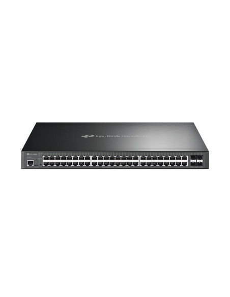 TP-Link Omada SG3452XP switch Gestionado L2+ Gigabit Ethernet (10/100/1000) Energía sobre Ethernet (PoE) 1U Negro