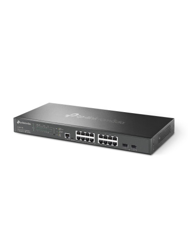 TP-Link Omada SG3218XP-M2 switch Gestionado L2+ 2.5G Ethernet (100/1000/2500) Energía sobre Ethernet (PoE) 1U Negro