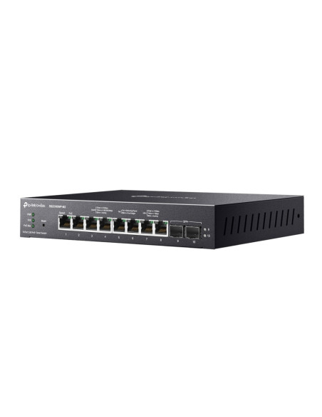 TP-Link Omada SG2210XMP-M2 switch Gestionado L2/L2+ 2.5G Ethernet (100/1000/2500) Energía sobre Ethernet (PoE) Montaje en pared/