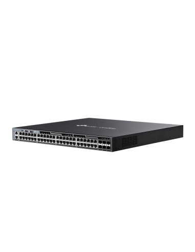 TP-Link Omada SG6654XHP switch Gestionado L3 Gigabit Ethernet (10/100/1000) Energía sobre Ethernet (PoE) 1U Negro