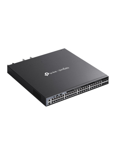 TP-Link Omada SG6654XHP switch Gestionado L3 Gigabit Ethernet (10/100/1000) Energía sobre Ethernet (PoE) 1U Negro