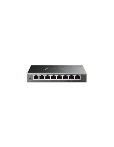 TP-Link Omada TL-SG108S switch No administrado Gigabit Ethernet (10/100/1000) Negro