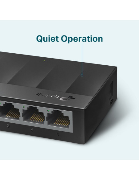 TP-Link LS1005G switch No administrado Gigabit Ethernet (10/100/1000) Negro