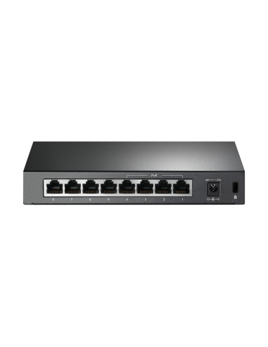 TP-Link TL-SF1008P No administrado Fast Ethernet (10/100) Energía sobre Ethernet (PoE) Negro