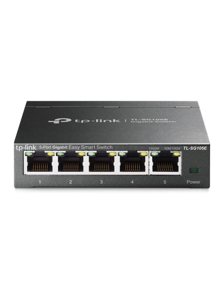 TP-Link TL-SG105E Gestionado L2 Gigabit Ethernet (10/100/1000) Negro