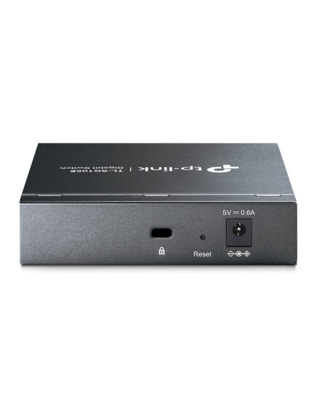 TP-Link TL-SG105E Gestionado L2 Gigabit Ethernet (10/100/1000) Negro