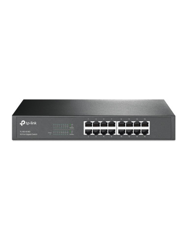 TP-Link TL-SG1016D No administrado Gigabit Ethernet (10/100/1000) Negro