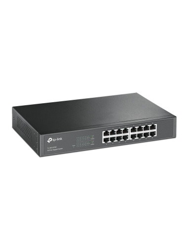 TP-Link TL-SG1016D No administrado Gigabit Ethernet (10/100/1000) Negro