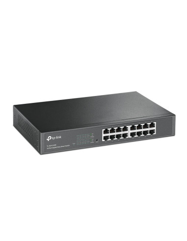 TP-Link TL-SG1016DE Gestionado L2 Gigabit Ethernet (10/100/1000) 1U Negro