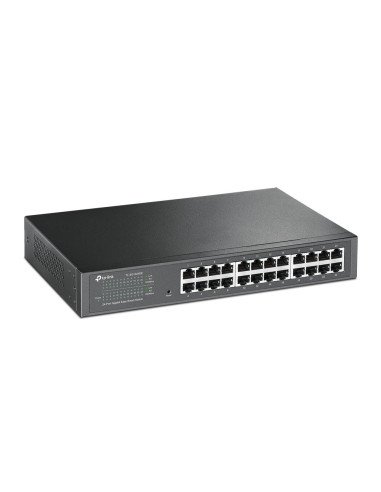 TP-Link TL-SG1024DE Gestionado L2 Gigabit Ethernet (10/100/1000) 1U Negro
