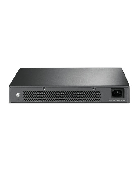 TP-Link TL-SG1024DE Gestionado L2 Gigabit Ethernet (10/100/1000) 1U Negro