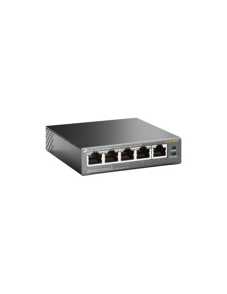 TP-Link TL-SF1005P No administrado Fast Ethernet (10/100) Energía sobre Ethernet (PoE) Negro