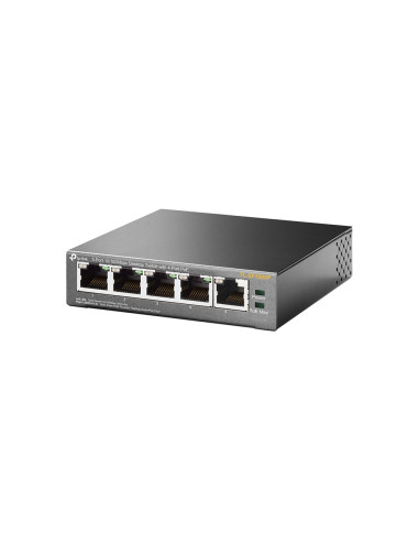 TP-Link TL-SF1005P No administrado Fast Ethernet (10/100) Energía sobre Ethernet (PoE) Negro